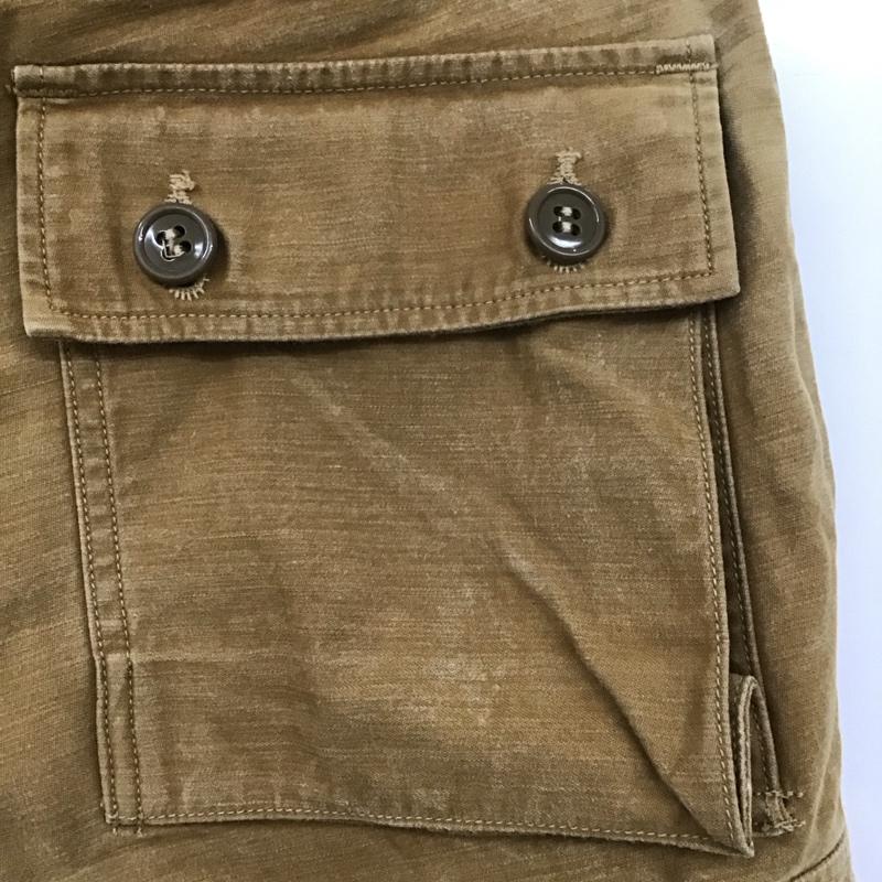 古着 USED パンツ ワークパンツ、ペインターパンツ ワークパンツ ワイドパンツ カジュアルパンツ ミリタリーパンツ 30インチ 無地 ベージュ / ベージュ /  メンズ USED 古着 中古 10110950