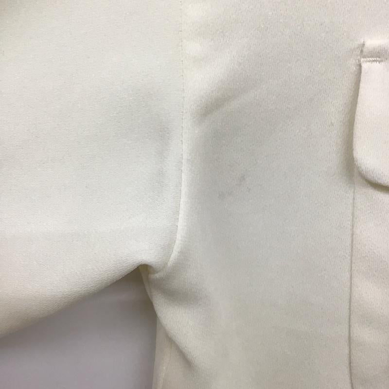 ジーナシス JEANASIS シャツ、ブラウス 長袖 JS062252MC FREE 無地 白 / ホワイト /  レディース USED 古着 中古 10133471