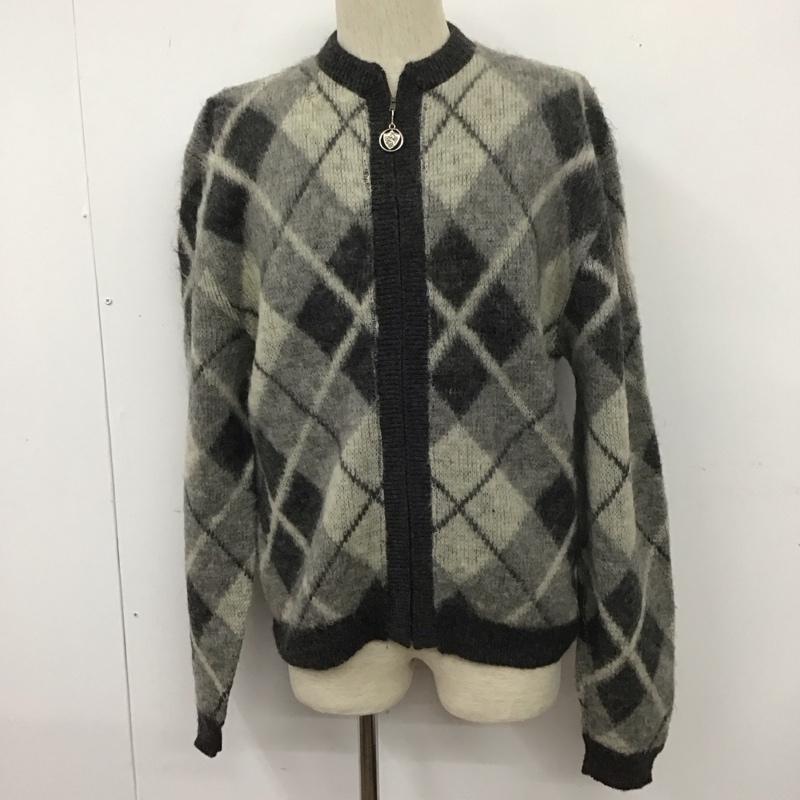 ウ゛ァンヒューゼン VANHEUSEN ニット、セーター 長袖 L  マルチカラー / マルチカラー /  メンズ USED 古着 中古 10111690