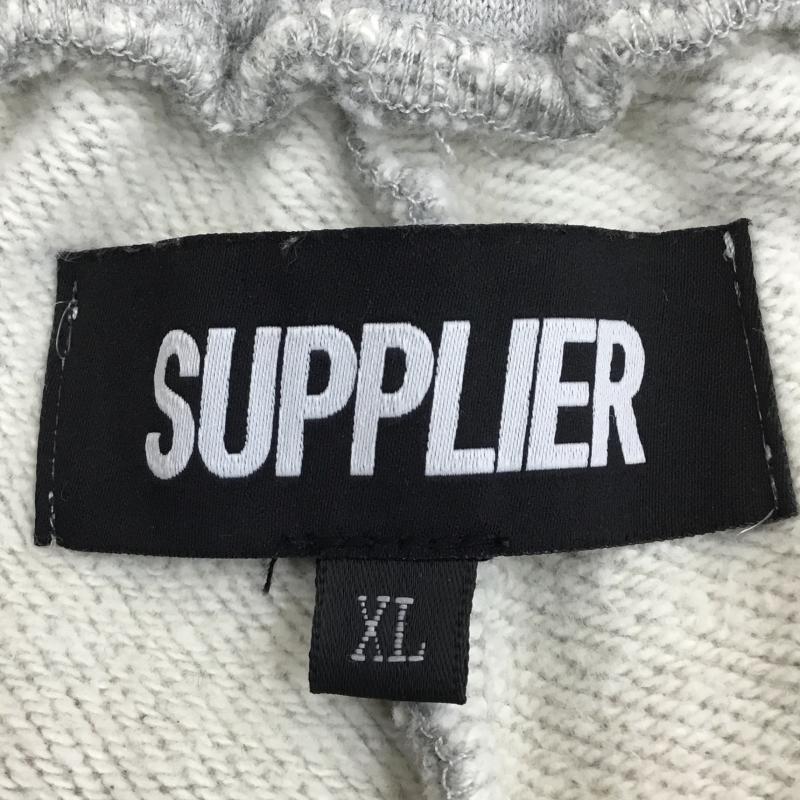 サプライヤー SUPPLIER パンツ サルエルパンツ スウェットパンツ XL ロゴ、文字 灰 / グレー /  メンズ USED 古着 中古 10133767