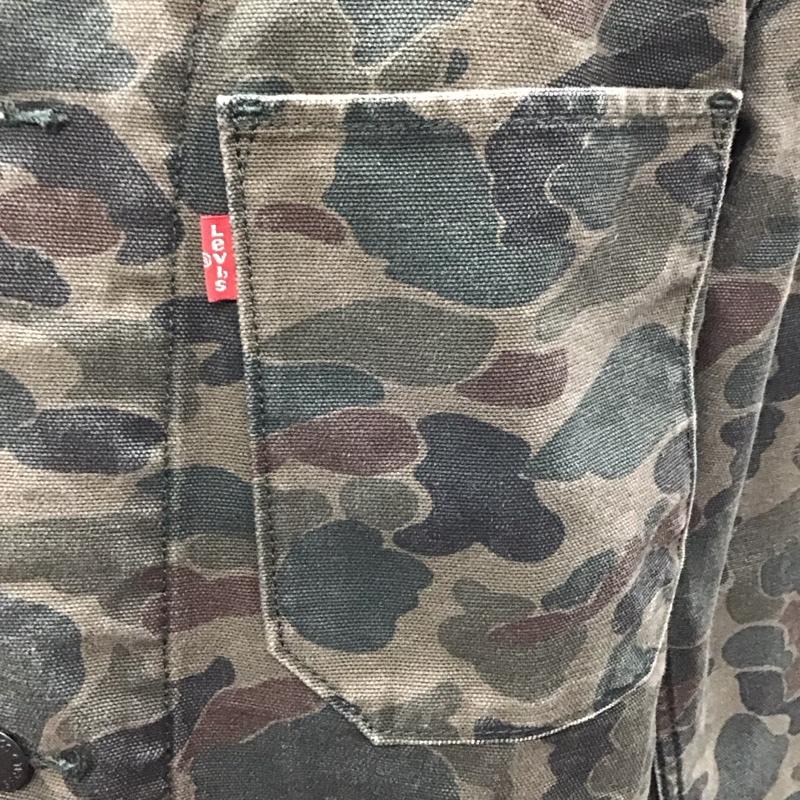 リーバイス Levi s ジャケット、上着 ジャケット、ブレザー 29655-0004 エンジニアコート カバーオール M カモフラージュ柄・迷彩 マルチカラー / マルチカラー /  メンズ USED 古着 中古 10121158