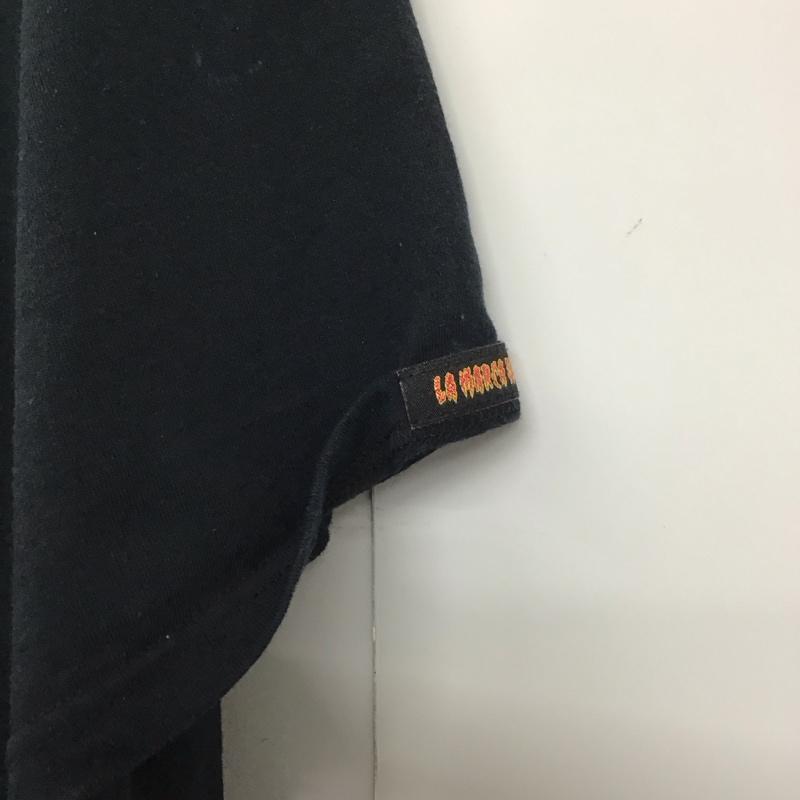 古着 USED Tシャツ 半袖 半袖カットソー プリントTシャツ クルーネックカットソー XXL プリント 黒 / ブラック /  メンズ USED 古着 中古 10141504