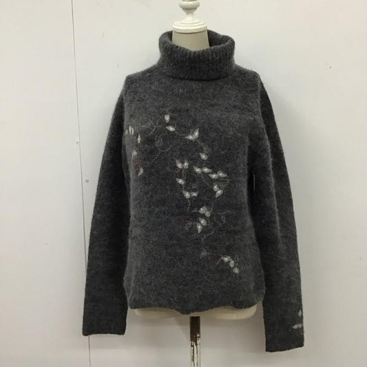 ポロジーンズカンパニー POLOJEANSCO. ニット、セーター 長袖 長袖ニットカットソー ニット セーター タートルニット M  灰 / グレー /  メンズ USED 古着 中古 10119043