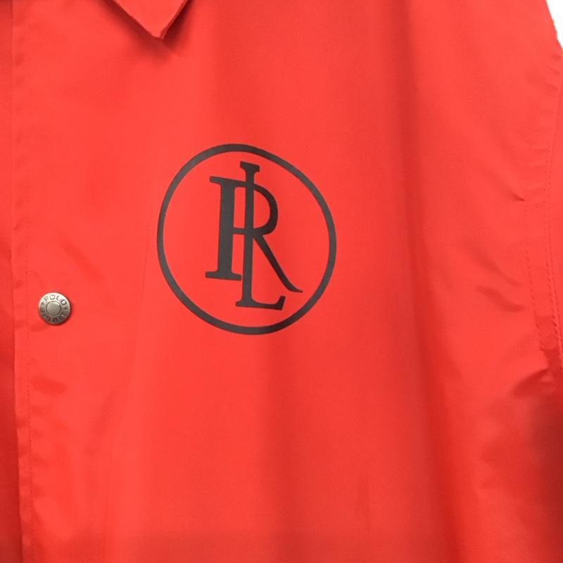 ポロスポーツラルフローレン POLOSPORT ジャケット、上着 ジャンパー、ブルゾン カラージャケット アウター 前ボタン LL ロゴ、文字 赤 / レッド /  メンズ USED 古着 中古 10140749