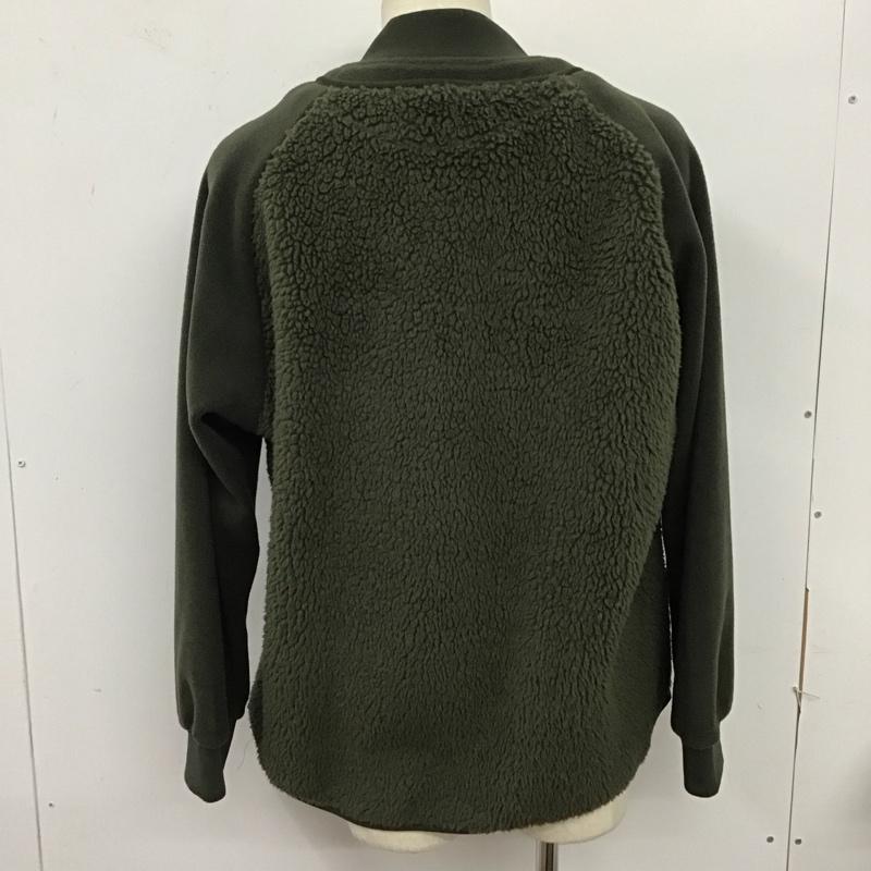 ユニクロ UNIQLO ジャケット、上着 ジャンパー、ブルゾン 01-34-1F274A White Mountaineering ボアブルゾン L 無地 カーキ / カーキ /  メンズ USED 古着 中古 10124470