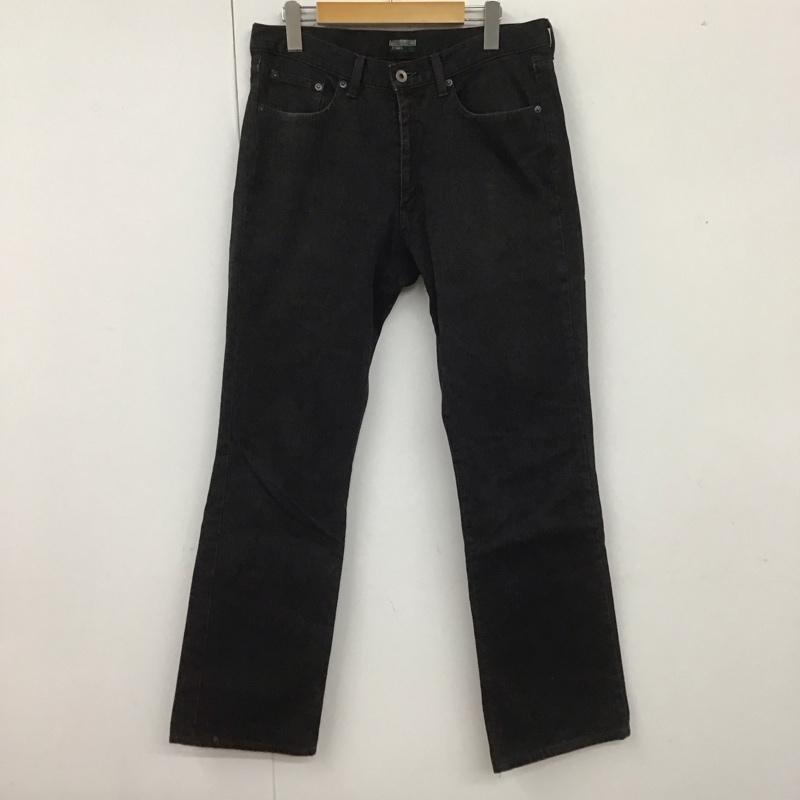 ポールスミスジーンズ Paul Smith JEANS パンツ デニム、ジーンズ カジュアルパンツ ストレートパンツ ジーンズ 31インチ 無地 黒 / ブラック /  メンズ USED 古着 中古 10107197