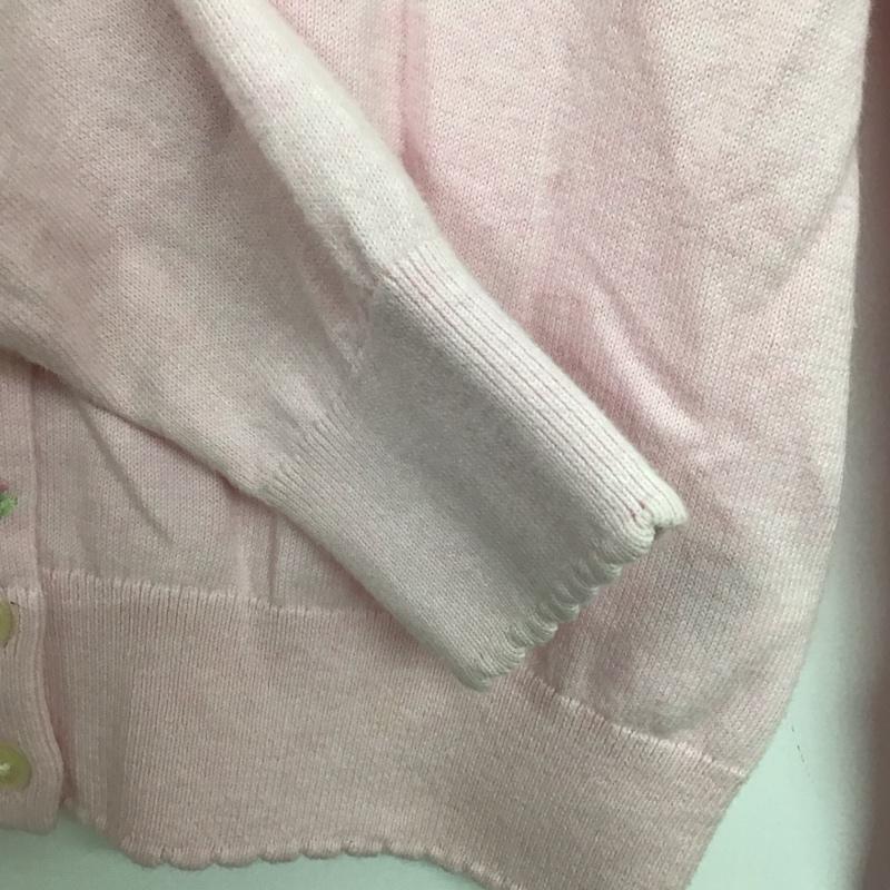 ポロラルフローレン POLO RALPH LAUREN カーディガン 長袖 L 無地 桃 / ピンク /  レディース USED 古着 中古 10143512