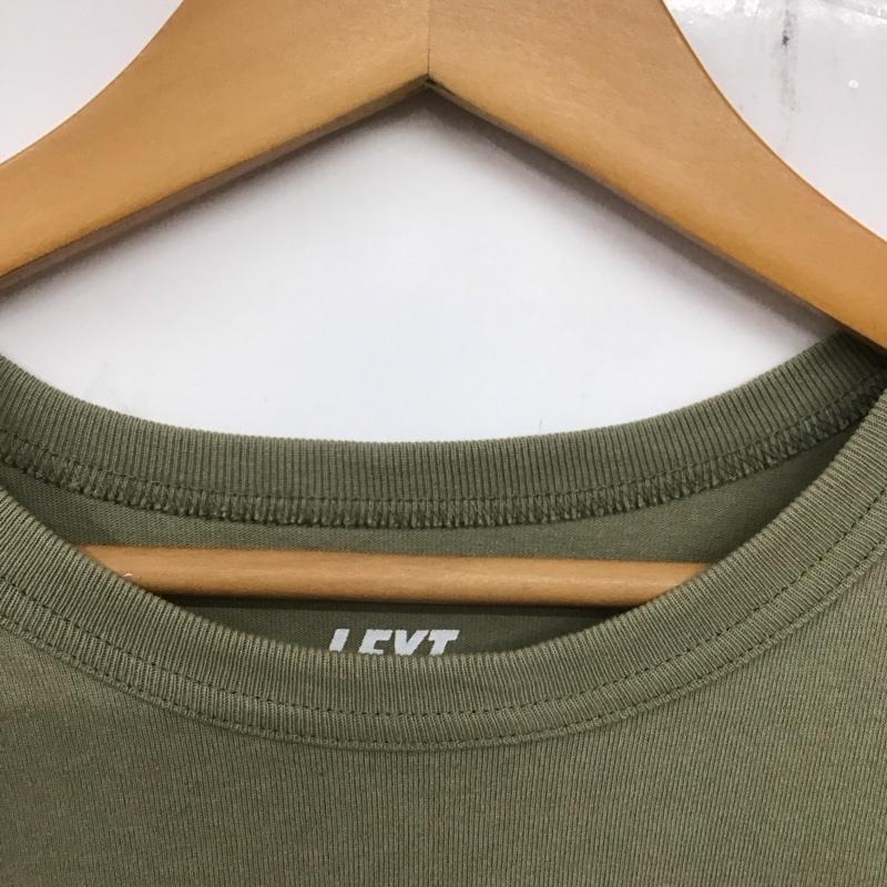 ラファイエット Lafayette Tシャツ 半袖 半袖カットソー 無地Tシャツ クルーネックカットソー XL 無地 カーキ / カーキ /  メンズ USED 古着 中古 10133643