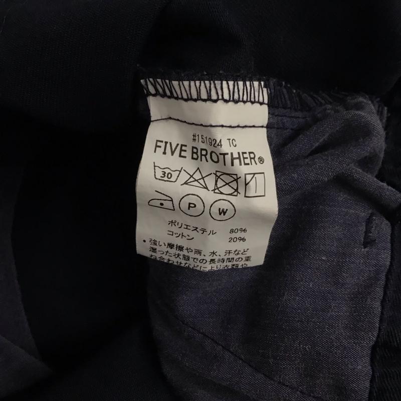 ファイブブラザー FIVE BROTHER パンツ ワークパンツ、ペインターパンツ ワークパンツ ワイドパンツ カジュアルパンツ M 無地 紺 / ネイビー /  メンズ USED 古着 中古 10136735