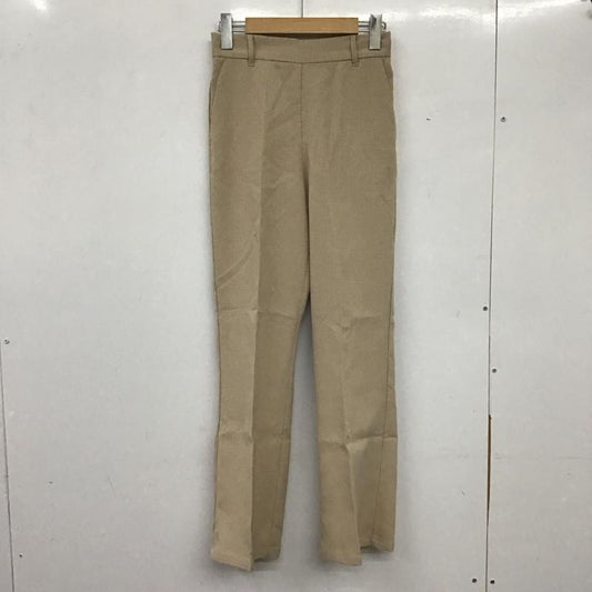 ディスコート Discoat パンツ スラックス DCZ1011502A0002 センタープレス S  白 / ホワイト / X 茶 / ブラウン /  レディース USED 古着 中古 10138981