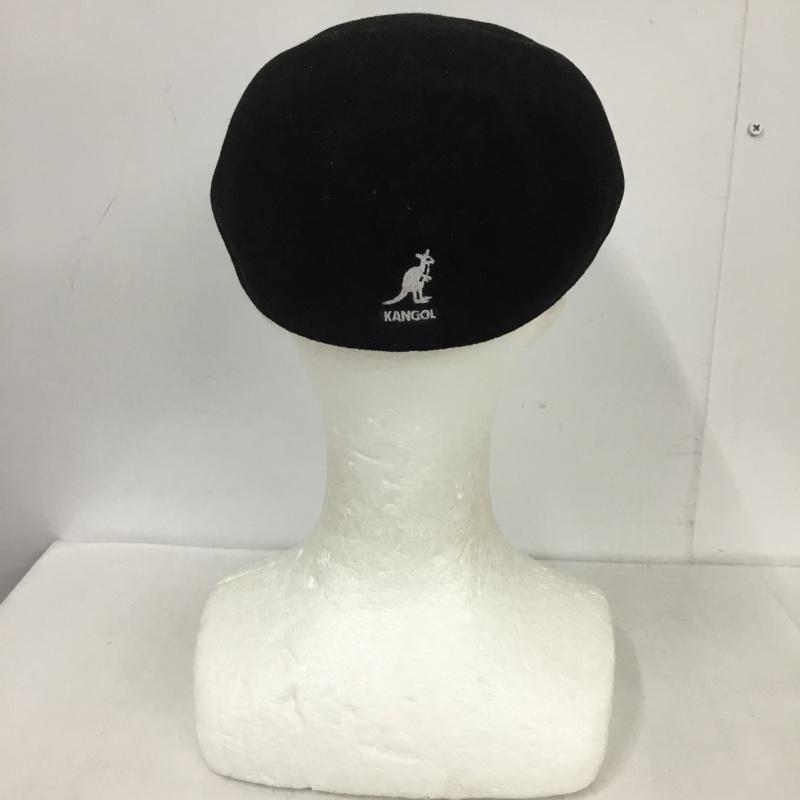 カンゴール KANGOL 帽子 ハンチング K0875FA SEAMLESS WOOL 507 タグ付き ロゴ、文字 黒 / ブラック /  メンズ USED 古着 中古 10125222