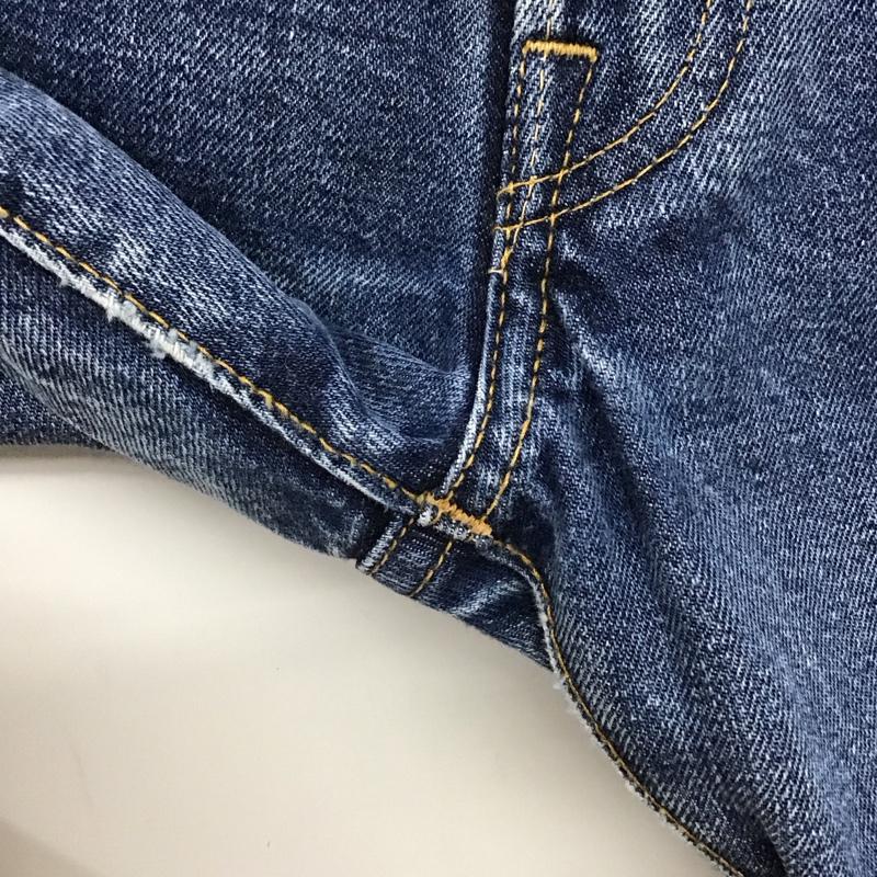 リゾルト RESOLUTE パンツ デニム、ジーンズ デニムパンツ スリムパンツ カジュアルパンツ 31インチ 無地 インディゴ / インディゴ /  メンズ USED 古着 中古 10147003