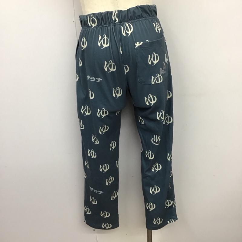 ゴースローキャラバン go slow caravan パンツ ワークパンツ、ペインターパンツ ワイドパンツ カジュアルパンツ ワークパンツ 3 ロゴ、文字 青 / ブルー /  メンズ USED 古着 中古 10125800