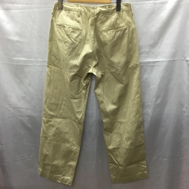 フラットヘッド FLATHEAD パンツ チノパン 30インチ 無地 ベージュ / ベージュ /  メンズ USED 古着 中古 10115232