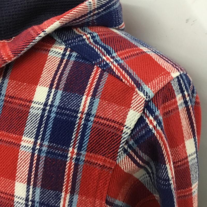 スタンダード カリフォルニア STANDARD CALIFORNIA シャツ、ブラウス 長袖 長袖シャツ フード付きシャツ チェックシャツ S チェック マルチカラー / マルチカラー /  メンズ USED 古着 中古 10117583
