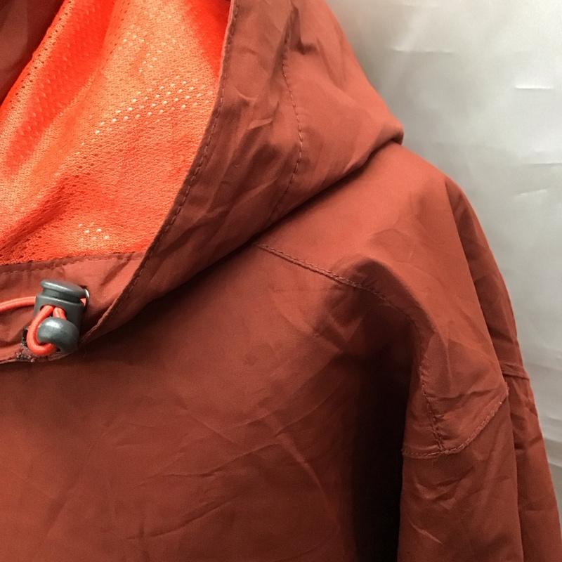 エディーバウアー Eddie Bauer ジャケット、上着 ジャケット、ブレザー 長袖ジップアップジャケット ジップアップパーカー ナイロンジャケット XL ロゴ、文字 えんじ / ワインレッド /  メンズ USED 古着 中古 10118536
