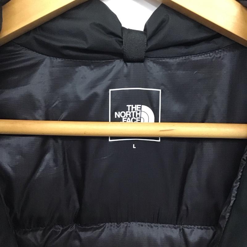 ザノースフェイス THE NORTH FACE ジャケット、上着 ジャンパー、ブルゾン ny32012 サンダージャケット ジップアップジャケット L ロゴ、文字 黒 / ブラック /  メンズ USED 古着 中古 10140821