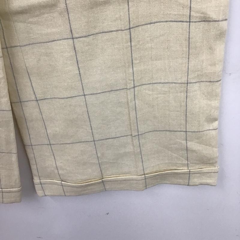 ラルフローレン RALPHLAUREN パンツ スラックス チェック アイボリー / アイボリー /  メンズ USED 古着 中古 10105975