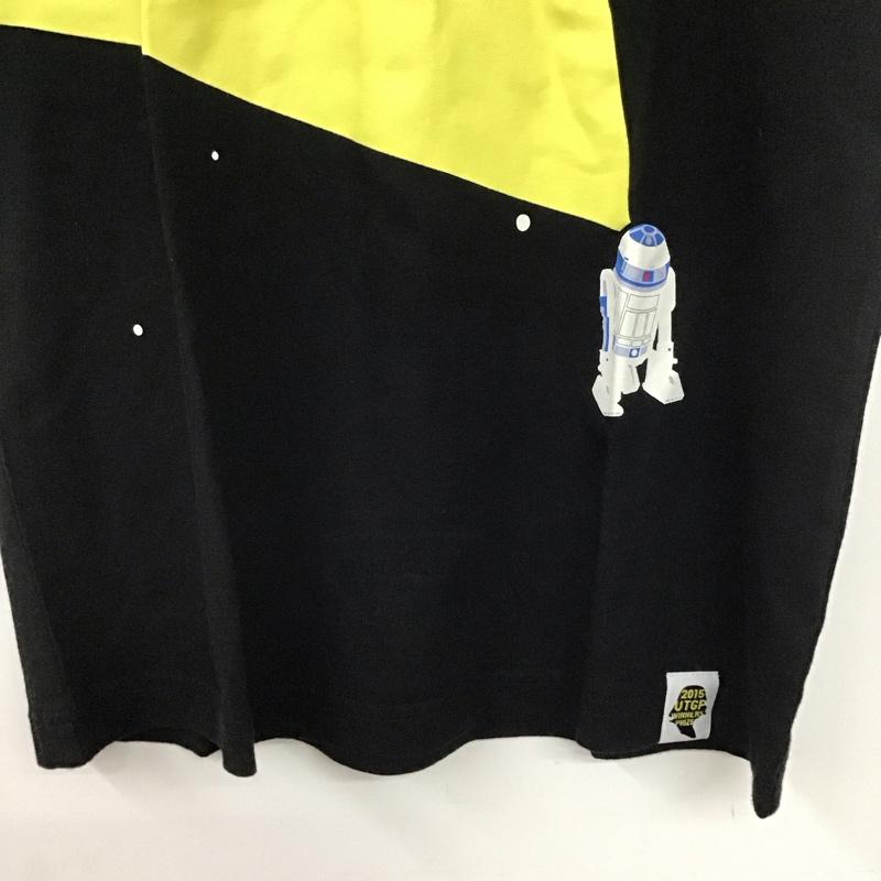 ユニクロ UNIQLO Tシャツ 半袖 341-157793 半袖Tシャツ プリントTシャツ スターウォーズ S プリント 黒 / ブラック /  メンズ USED 古着 中古 10137818