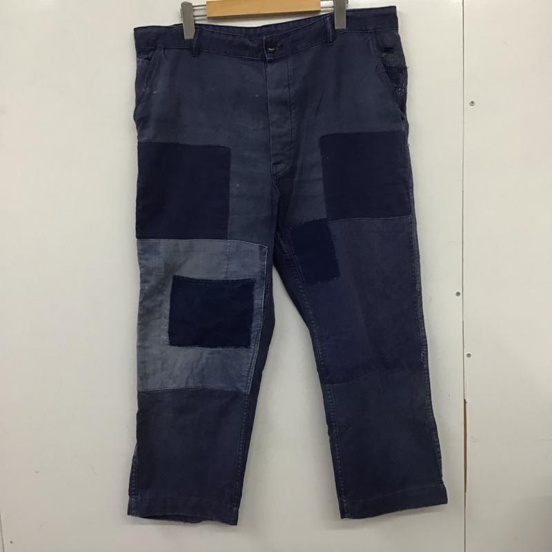 古着 USED パンツ デニム、ジーンズ デニムパンツ ワイドパンツ カジュアルパンツ 無地 青 / ブルー /  メンズ USED 古着 中古 10140621