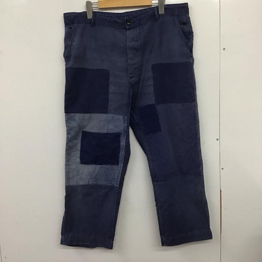 古着 USED パンツ デニム、ジーンズ デニムパンツ ワイドパンツ カジュアルパンツ 無地 青 / ブルー /  メンズ USED 古着 中古 10140621