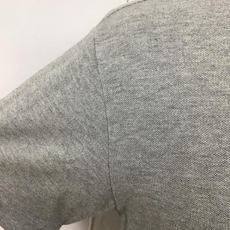 バズリクソンズ Buzz Rickson s ポロシャツ 半袖 半袖ポロシャツ カラーシャツ 半袖カットソー XL ロゴ、文字 灰 / グレー /  メンズ USED 古着 中古 10113106