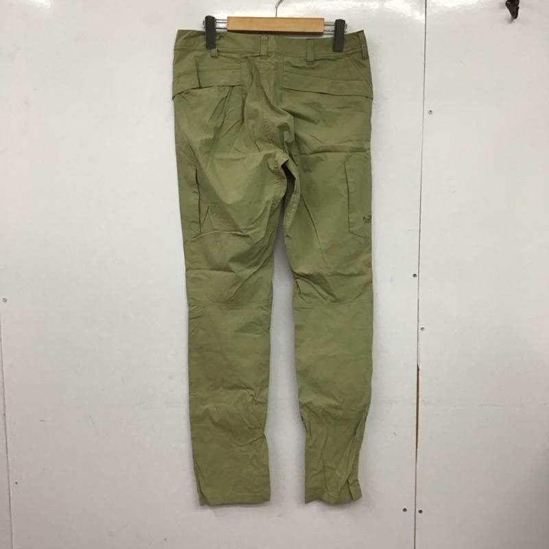 アークテリクス ARC TERYX パンツ ワークパンツ、ペインターパンツ スリムパンツ ストレッチパンツ カジュアルパンツ 30インチ ロゴ、文字 カーキ / カーキ /  メンズ USED 古着 中古 10147389