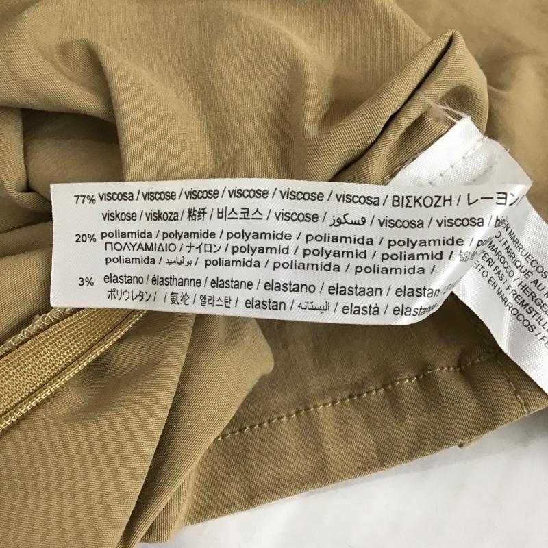 ベルシュカ Bershka ボトムス ボトムス 5171 692 742 フレアパンツ 裾スリット XS 無地 ベージュ / ベージュ /  レディース USED 古着 中古 10118726
