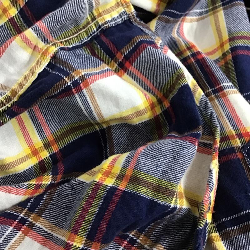 ディッキーズ Dickies シャツ、ブラウス 長袖 長袖シャツ チェックシャツ カラーシャツ M チェック マルチカラー / マルチカラー /  メンズ USED 古着 中古 10142624