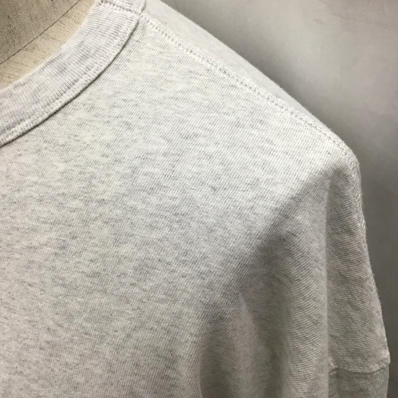 ノーティカ NAUTICA Tシャツ 半袖 半袖カットソー Tシャツ クルーネックカットソー S 無地 灰 / グレー /  メンズ USED 古着 中古 10120494