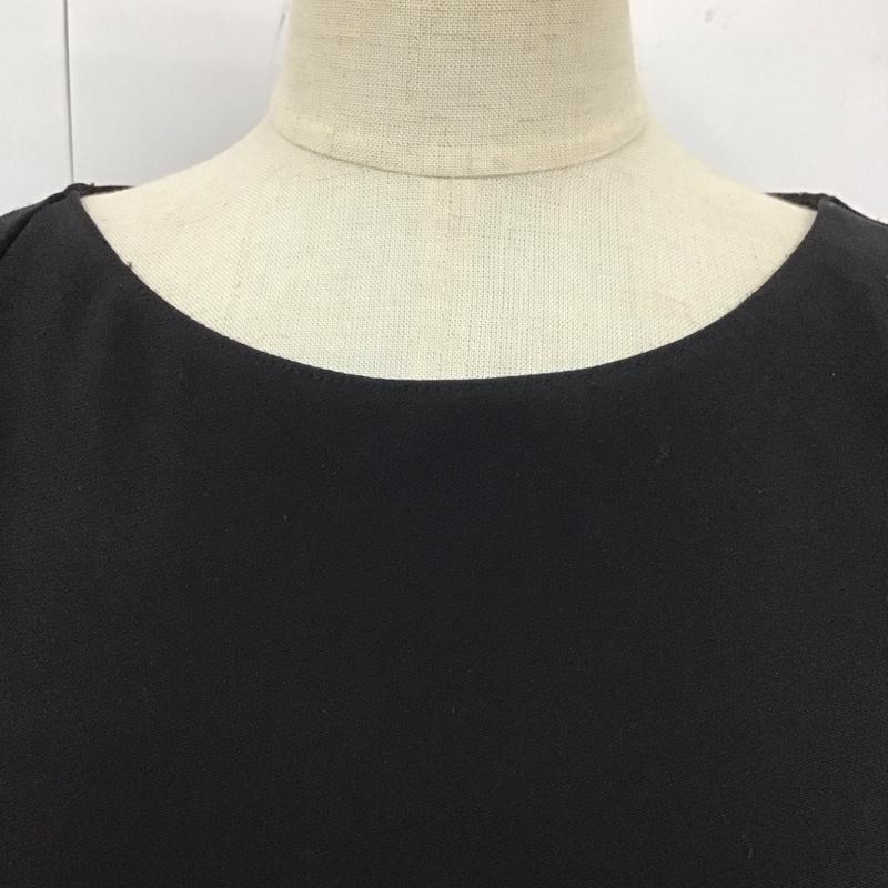 ザラウーマン ZARA WOMAN ワンピース ロングスカート ノースリーブロングワンピース タイトスカートワンピース M 無地 黒 / ブラック /  レディース USED 古着 中古 10113066