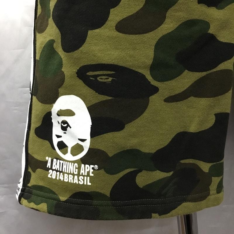 アベイシングエイプ A BATHING APE パンツ ショートパンツ ショートパンツ ハーフパンツ カジュアルパンツ L カモフラージュ柄・迷彩 マルチカラー / マルチカラー /  メンズ USED 古着 中古 10121694