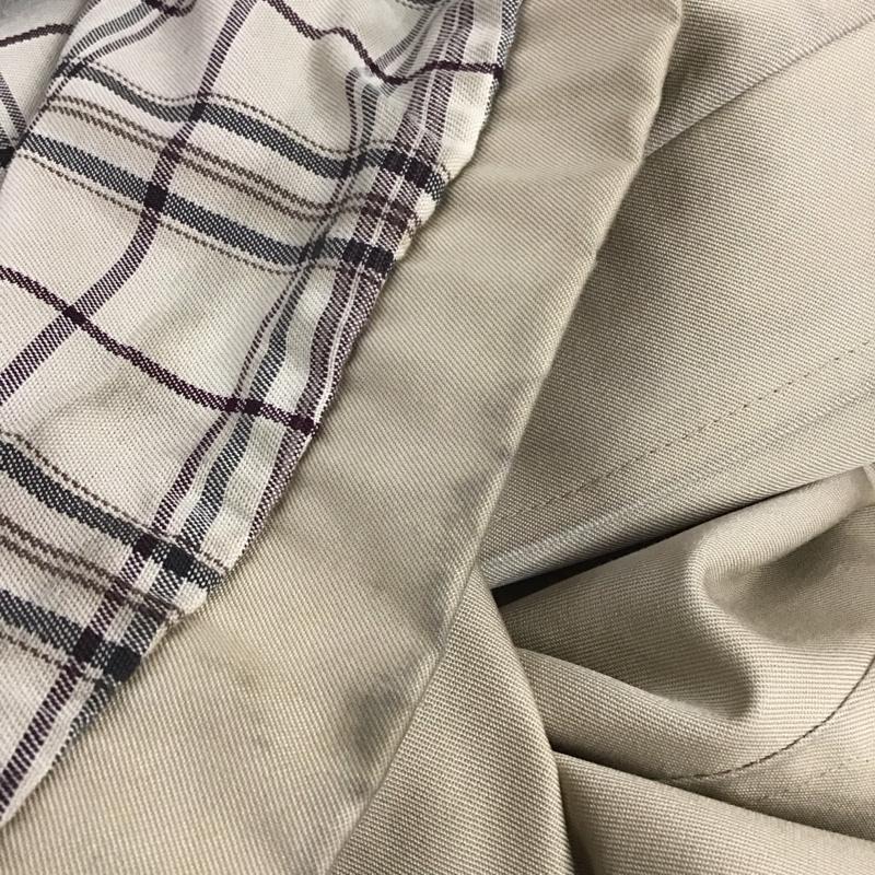 アクアスキュータム Aquascutum コート トレンチコート 無地 ベージュ / ベージュ /  メンズ USED 古着 中古 10140293