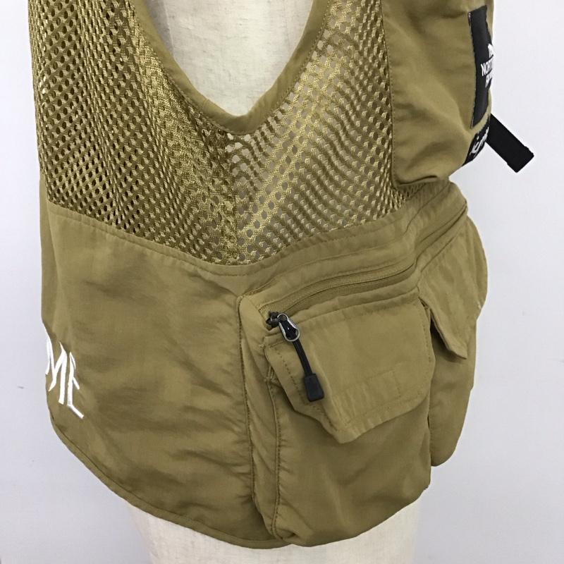 シュプリーム Supreme ベスト ベスト np22003i 20SSCargoVest THENORTHFACE コラボ M ロゴ、文字 ベージュ / ベージュ /  メンズ USED 古着 中古 10125622