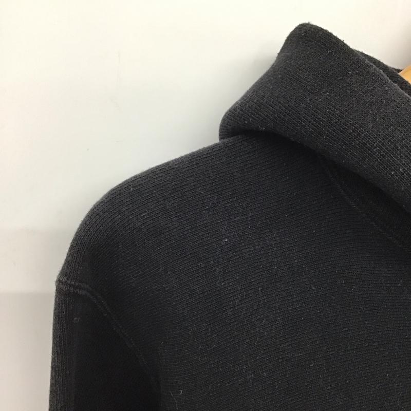 チャンピオン Campion パーカー 長袖 XL 無地 黒 / ブラック /  メンズ USED 古着 中古 10145742