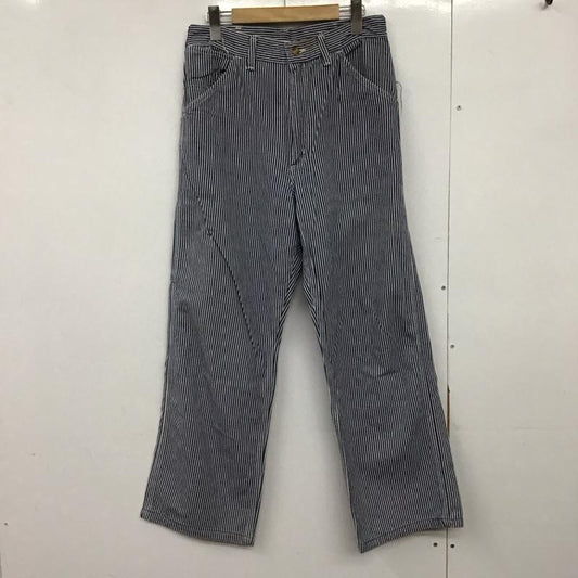 カーハート Carhartt パンツ ワークパンツ、ペインターパンツ ワークパンツ ワイドパンツ カジュアルパンツ ヒッコリーパンツ 31インチ ストライプ 白 / ホワイト / X インディゴ / インディゴ /  メンズ USED 古着 中古 10150761