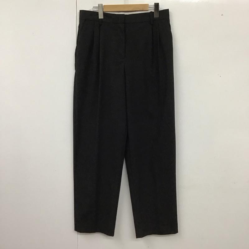ザラ ZARA パンツ スラックス M 無地 チャコールグレー / チャコールグレー /  レディース USED 古着 中古 10124771