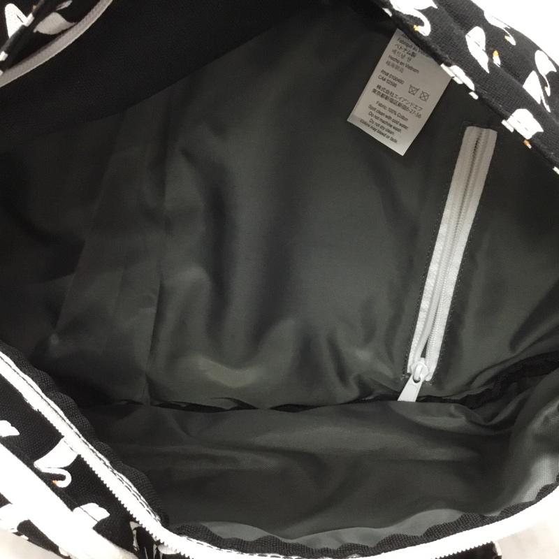 カブー KAVU ボディバッグ ボディバッグ ロープスリング ワンショルダー 白鳥 鳥 総柄 黒 / ブラック /  メンズ USED 古着 中古 10110167