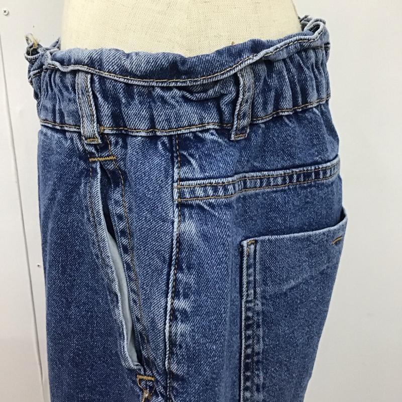 ザラ ZARA パンツ デニム、ジーンズ 5862 063 407 ハイライト 無地 青 / ブルー /  レディース USED 古着 中古 10109068