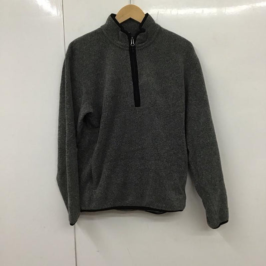 ユニクロ UNIQLO トップス トップス 341-422597 フリースハーフジッププルオーバー（長 S 無地 灰 / グレー /  メンズ USED 古着 中古 10130009