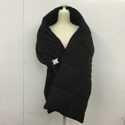 ザラ ZARA ストール ストール一般 6518 201 800 キルティング ショール 無地 黒 / ブラック /  レディース USED 古着 中古 10133547