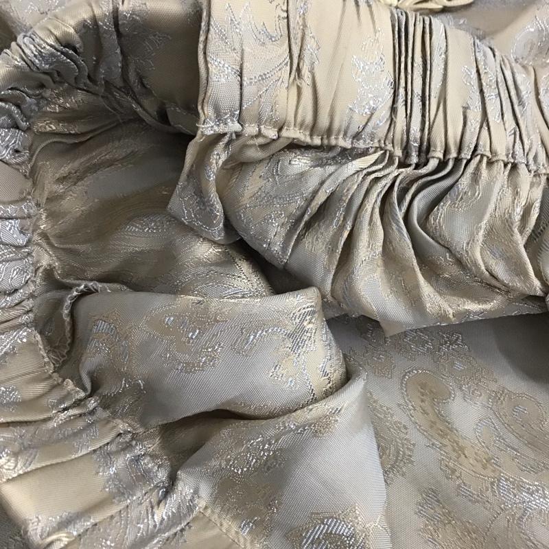 フーズフーギャラリー WHO S WHO gallery シャツ、ブラウス 半袖 WWZ1011404A0002 ミニチャイナブラウス ショート丈 FREE 総柄 ベージュ / ベージュ /  レディース USED 古着 中古 10146927