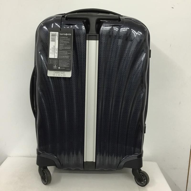 サムソナイト Samsonite スーツケース、トランク スーツケース、トランク V22 31302 コスモライト TSAロック ロゴ、文字 紺 / ネイビー /  メンズ USED 古着 中古 10147775