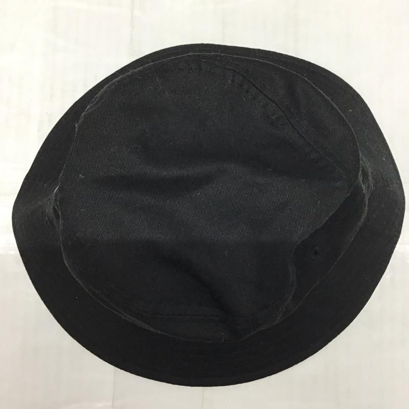 ニューエラ NEW ERA 帽子 ハット バケットハット ロゴ、文字 黒 / ブラック /  メンズ USED 古着 中古 10115064