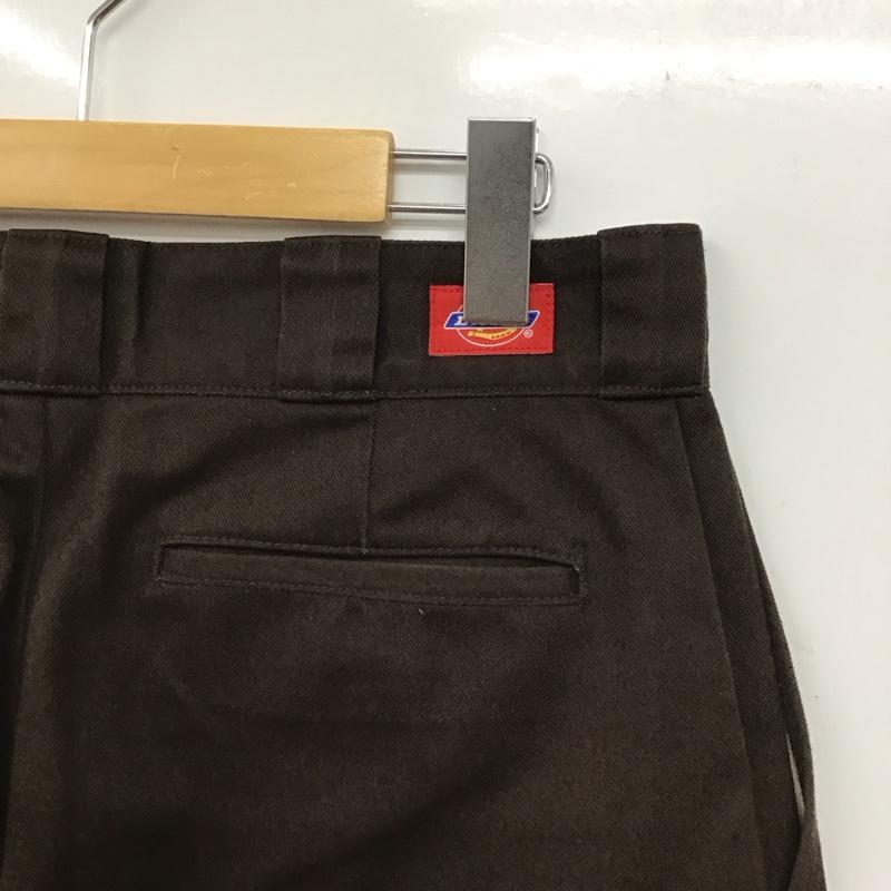ディッキーズ Dickies パンツ ワークパンツ、ペインターパンツ ワークパンツ ワイドパンツ カジュアルパンツ M ロゴ、文字 茶 / ブラウン /  メンズ USED 古着 中古 10150749
