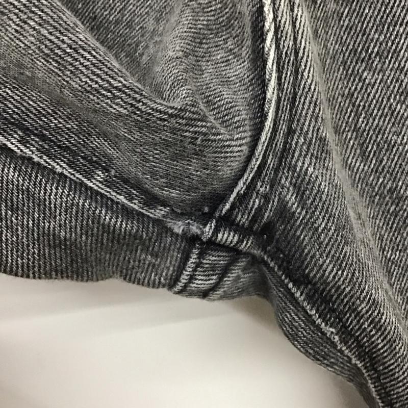 イエスタディズトゥモロウ YSTRD S TMRRW パンツ デニム、ジーンズ デニムパンツ スリムパンツ カジュアルパンツ 34インチ ダメージ加工 ダークグレー / ダークグレー /  メンズ USED 古着 中古 10144597