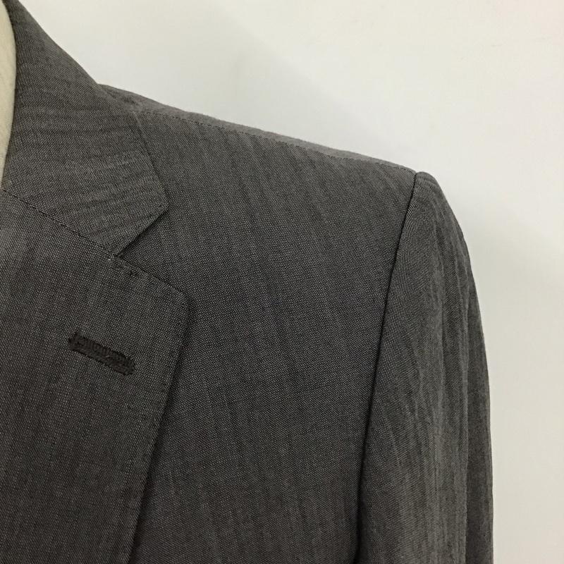 グリーンレーベルリラクシング green label relaxing セットアップ セットアップ セットアップ 長袖ジャケット スラックスパンツ 2点セット 44 無地 灰 / グレー /  メンズ USED 古着 中古 10130677