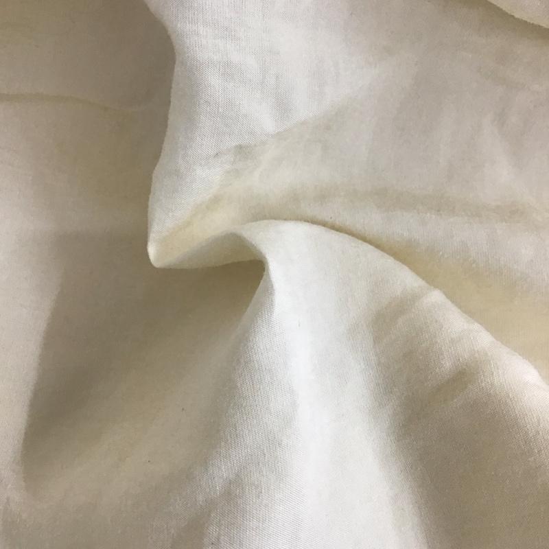 ザラ ZARA ワンピース ロングスカート 3067 107 721 長袖 フリル XS 無地 アイボリー / アイボリー /  レディース USED 古着 中古 10113070