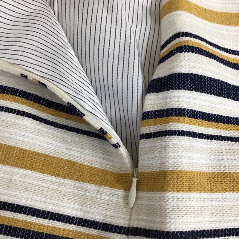 ブルックスブラザーズ BROOKS BROTHERS スカート ひざ丈スカート 100103326 マルチボーダー 台形スカート 2 ボーダー柄 マルチカラー / マルチカラー /  レディース USED 古着 中古 10118804
