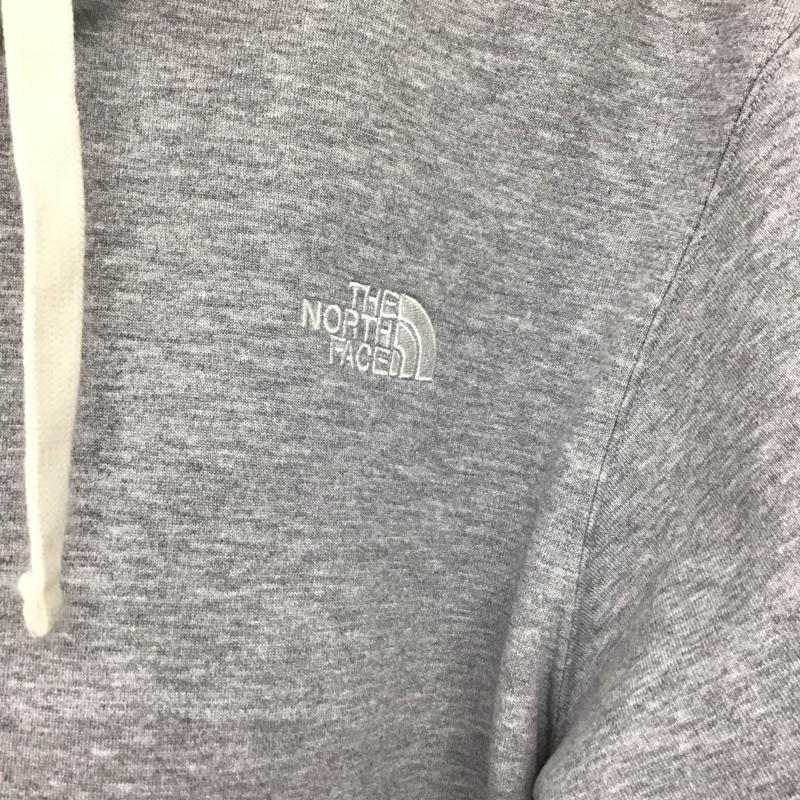 ザノースフェイス THE NORTH FACE パーカー 長袖 nt62002a パーカー プルオーバーパーカー L ロゴ、文字 灰 / グレー /  メンズ USED 古着 中古 10144224